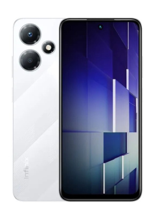 Смартфон Infinix Hot 30 Play NFC 8GB/128GB (кристально-белый)